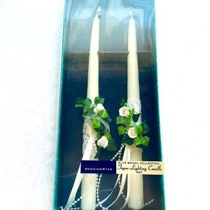 Wedding Star Elite Bridal Collection Taper Candles